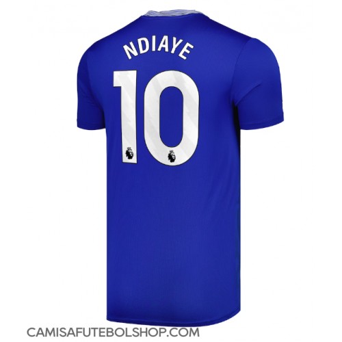 Camisa de time de futebol Everton Iliman Ndiaye #10 Replicas 1º Equipamento 2024-25 Manga Curta